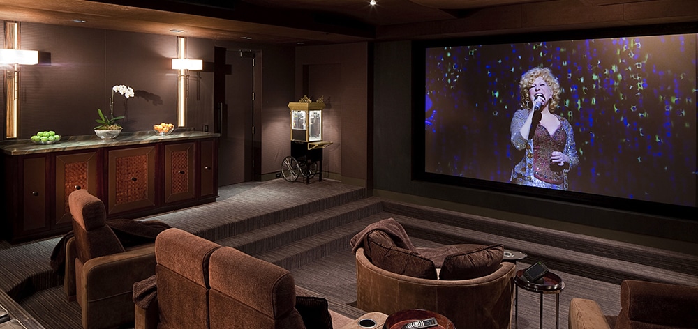 Home theater with Model LS 2